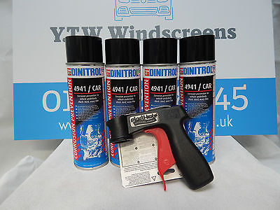 Dinitrol 4941 4 X1 Litre Underbody Chassis Rust Proofing Black - Self Healing Abrasion Resistance Car Underbody Underseal Coating With 4Tress Non Slip Car Dash Mat (4T-4L-4941 - Foto 6