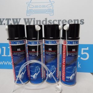 4 x DINITROL ML PENETRATOR RUST PROOFING CAVITY WAX 500ml AEROSOL   EXTENSION