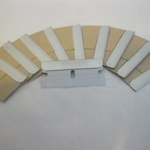 SINGLE EDGE REPLACEMENT  SCRAPER 10 SPARE BLADES *** 2 FREE * FREE DELIVERY XXX