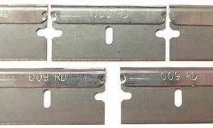 SINGLE EDGE SCRAPER REPLACEMENT BLADES  X 6  **FREE POST ***